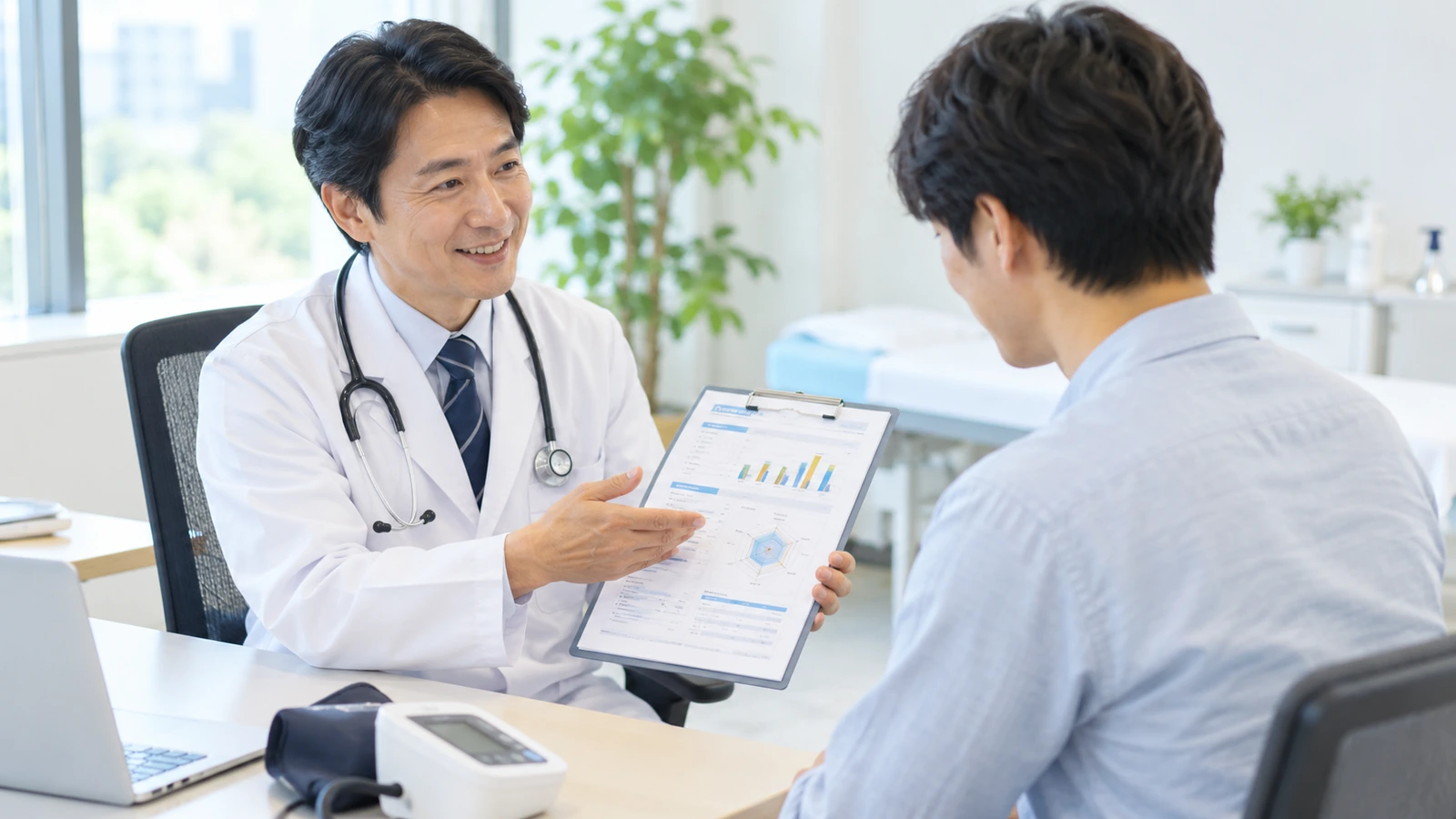 血糖・血圧・コレステロールなど健康診断項目のイメージ